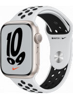 Apple Watch Series 7 GPS 41mm Aluminium with Nike Sport Band (MKN33),  