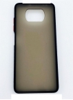 Аксессуары - Аксессуары - SKIN SHELL Задняя накладка для Xiaomi Poco X3 противоударная черная