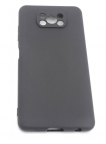 Аксессуары - Аксессуары - Faison Задняя накладка для Xiaomi Poco X3-Poco X3 Pro силиконовая черная