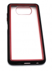 Аксессуары - Аксессуары - Faison Задняя накладка для Xiaomi Poco X3-Poco X3 Pro пластик прозрачный+силиконовые края черные