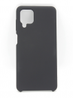 Аксессуары - Аксессуары - Silicon Cover Задняя накладка для Samsung Galaxy A12 силиконовая черная