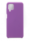 Аксессуары - Аксессуары - Silicon Cover Задняя накладка для Samsung Galaxy A12 силиконовая фиолетовая