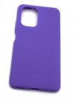 Аксессуары - Аксессуары - Red Line Задняя накладка для Xiaomi Poco F3 силиконовая фиолетовая