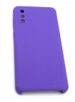 Аксессуары - Аксессуары - Silicon Cover Задняя накладка для Samsung Galaxy A02 силиконовая фиолетовая
