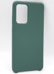 Аксессуары - Аксессуары - Silicon Cover Задняя накладка для Samsung Galaxy A52 силиконовая темно-зеленая