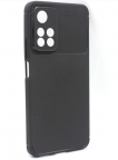 Аксессуары - Аксессуары - TaichiAqua Задняя накладка для Xiaomi Redmi Note 11 Pro + силиконовая Carbon черная
