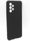 Аксессуары - Аксессуары - Silicon Cover Задняя накладка для Samsung Galaxy A73 силиконовая черная