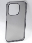 Аксессуары - Аксессуары - HOCO Задняя накладка для Apple iPhone 14 Pro силиконовая прозрачно-серая