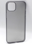 Аксессуары - Аксессуары - HOCO Задняя накладка для Apple iPhone 14 Pro Max силиконовая прозрачно-серая