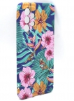 Аксессуары - Аксессуары - Hallsen Задняя накладка для Samsung Galaxy A73 силиконовая Цветы H10 разноцветная