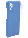 Аксессуары - Аксессуары - Silicon Cover Задняя накладка для Xiaomi Redmi Note 10 силиконовая светло-синяя