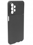 Аксессуары - Аксессуары - TaichiAqua Задняя накладка для Samsung Galaxy A23 силиконовая Carbon черная