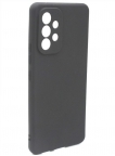 Аксессуары - Аксессуары - ТПУ Задняя накладка для Samsung Galaxy A53 силиконовая черная 