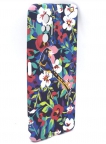 Аксессуары - Аксессуары - Hallsen Задняя накладка для Xiaomi Redmi Note 10 Pro силиконовая Цветы H9 разноцветная