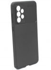 Аксессуары - Аксессуары - TaichiAqua Задняя накладка для Samsung Galaxy A33 силиконовая Carbon черная