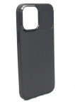 Аксессуары - Аксессуары - TaichiAqua Задняя накладка для Apple iPhone 13 Pro Max силиконовая Carbon черная