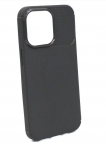 Аксессуары - Аксессуары - TaichiAqua Задняя накладка для Apple iPhone 13 Pro силиконовая Carbon черная