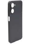 Аксессуары - Аксессуары - TaichiAqua Задняя накладка для Realme 10 силиконовая Carbon черная