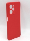 Аксессуары - Аксессуары - DF Задняя накладка для Xiaomi Poco X5 Pro силиконовая красный