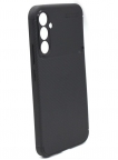 Аксессуары - Аксессуары - TaichiAqua Задняя накладка для Samsung Galaxy A34 силиконовая Carbon черная