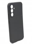 Аксессуары - Аксессуары - TaichiAqua Задняя накладка для Samsung Galaxy A54 силиконовая Carbon черная