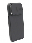 Аксессуары - Аксессуары - NiLLKiN Задняя накладка CamShield Pro для Apple iPhone 15 Pro черная
