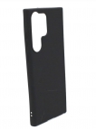 Аксессуары - Аксессуары - ТПУ Задняя накладка для Samsung Galaxy S23 Ultra силиконовая черная