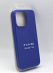 Аксессуары - Аксессуары - Silicone Case Задняя накладка для Apple iPhone 15 Pro Max силиконовая синий