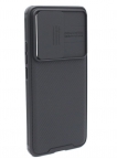 Аксессуары - Аксессуары - TaichiAqua Задняя накладка для Xiaomi Poco F5 Pro силиконовая Carbon черная 