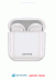 Аксессуары - Аксессуары - Usams Bluetooth гарнитура F10-TWS LC-series c футляром для зарядки White