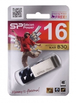 Silicon Power - BLAZE B30 16Gb USB 3.0 Silver