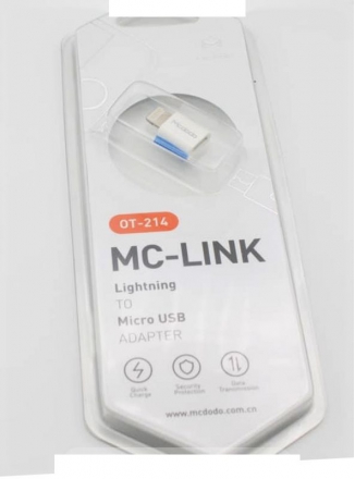 Mcdodo  Micro - Lightning White