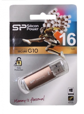 Silicon Power - SECURE G10 16Gb USB 3.0 Bronze