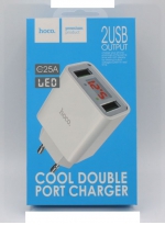 HOCO    2-USB C25A  2200ma 