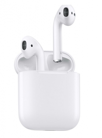Apple ������������ �������� AirPods 2 (� �������� ��������) MV7N2 RU (�����)