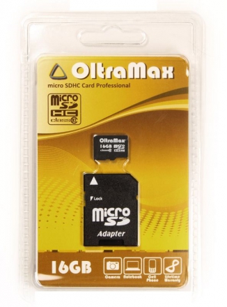 Oltramax   MicroSD 16Gb Class 10