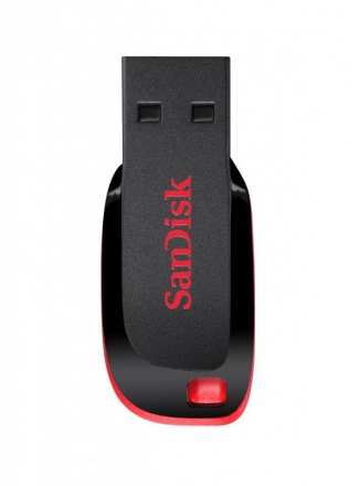 SanDisk - Cruzer Blade 128Gb USB 2.0 Black