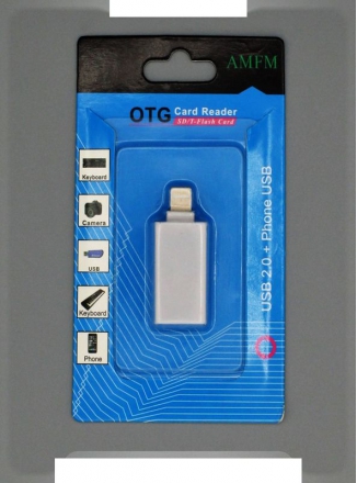 Apple iPhone Lightning to USB OTG Host Cable Adapter for Phones and Tablets |