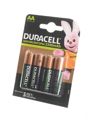 Duracell  ����������� Ni-Mh 2500 ���� Turbo AA/HR6 2500, 4 �� 