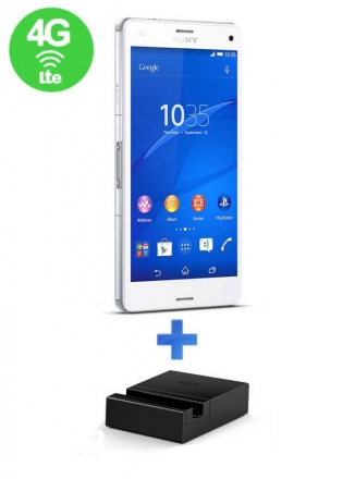 Sony Xperia Z3 Compact With Dock White