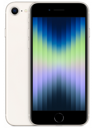 Apple iPhone SE (2022) 128  (nano-SIM + eSIM), Starlight