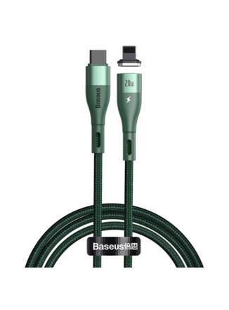 Baseus ������ Zinc Magnetic Cable USB Type-C - Lightning (CATLXC-06), 1 �, 1 ��., �������