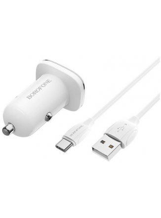 Borofone    1-USB QC3.0,BZ12A  Type-C  