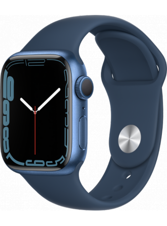 Apple Watch Series 7 GPS 41  Aluminium Case with Sport Band (MKN13),  