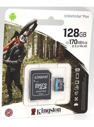 Kingston   Micro SD 128Gb Class 10