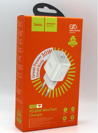 HOCO ���� ������� ������� Type-C ������ PD 30W QC3.0 �����