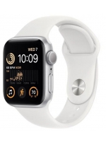 Apple Watch SE 2 GPS 40  Aluminium Case with Sport Band (MNT93) S/M, white