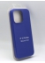 Аксессуары - Аксессуары - Silicone Case Задняя накладка для Apple iPhone 15 Pro Max силиконовая синий