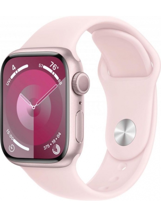 Apple Watch Series 9 GPS 45  Aluminium Case with Sport Band (MR9G3) S/M, pink