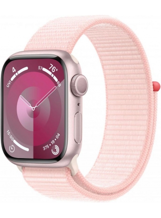 Apple Watch Series 9 GPS 41  Aluminium Case Sport Loop (MR953), pink